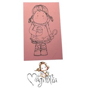 Super Cute Magnolia Rubber Stamp